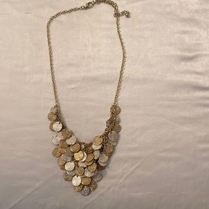 Gold and silver Necklace